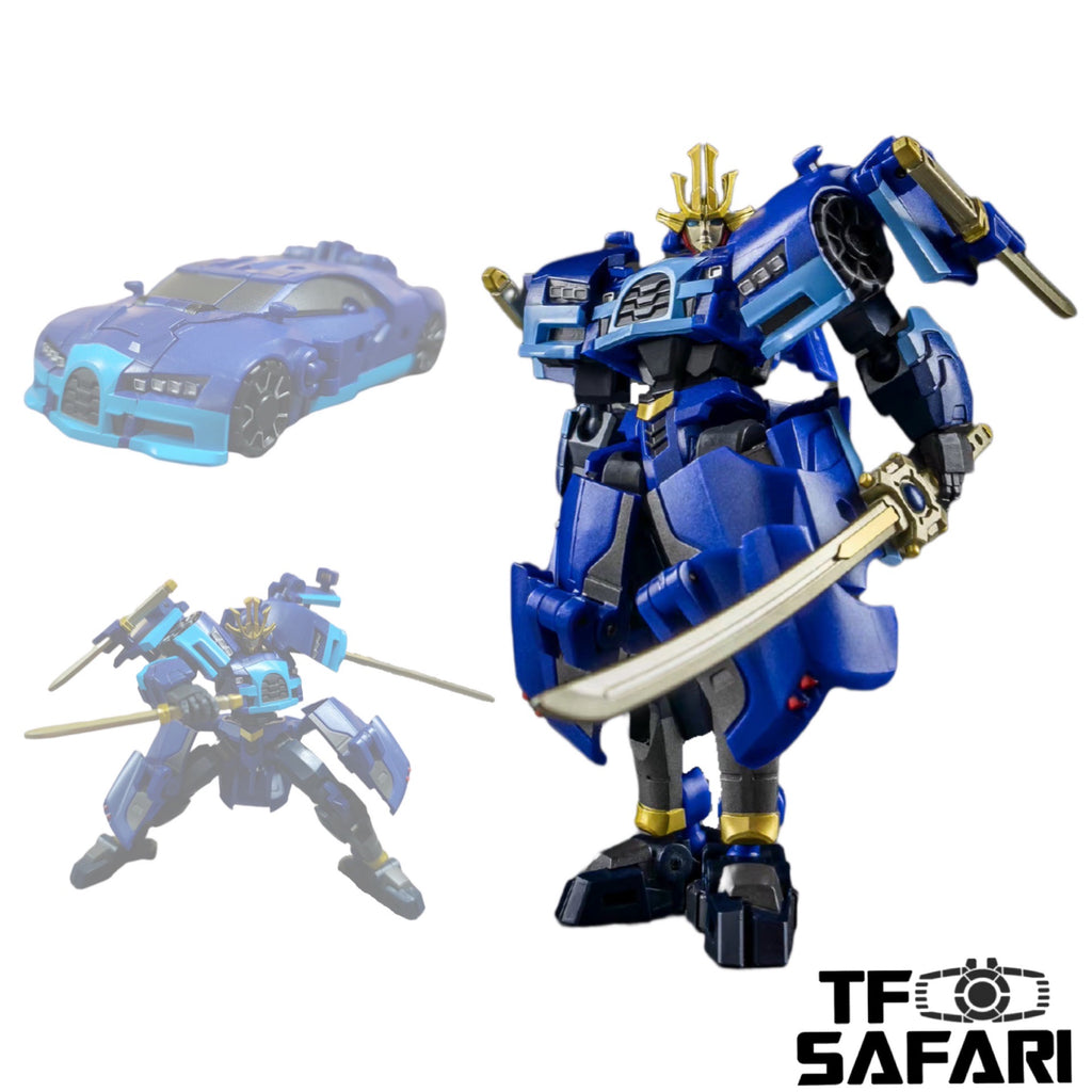 Iron Factory IF EX-52T EX52T Iron Samurai Twin-edged Blade Kochuu-Norimune Tsuki(Drift)9cm