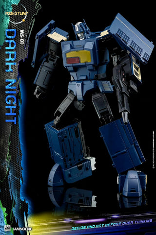 Moon Studio MS-01 Dark Night, Radiatron (Not G1 Getsuei, Raiden ) 21cm / 8.3"