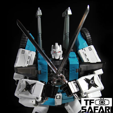 DX9 Toys D-10 D10 Hanzo (Sixshot) (Blue Chest) 27 cm / 10.5"