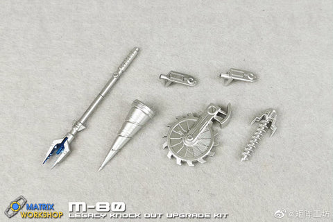 Matrix Workshop M80 M-80 Weapon set  for Generations Legacy Deluxe Knockout Upgrade Kit