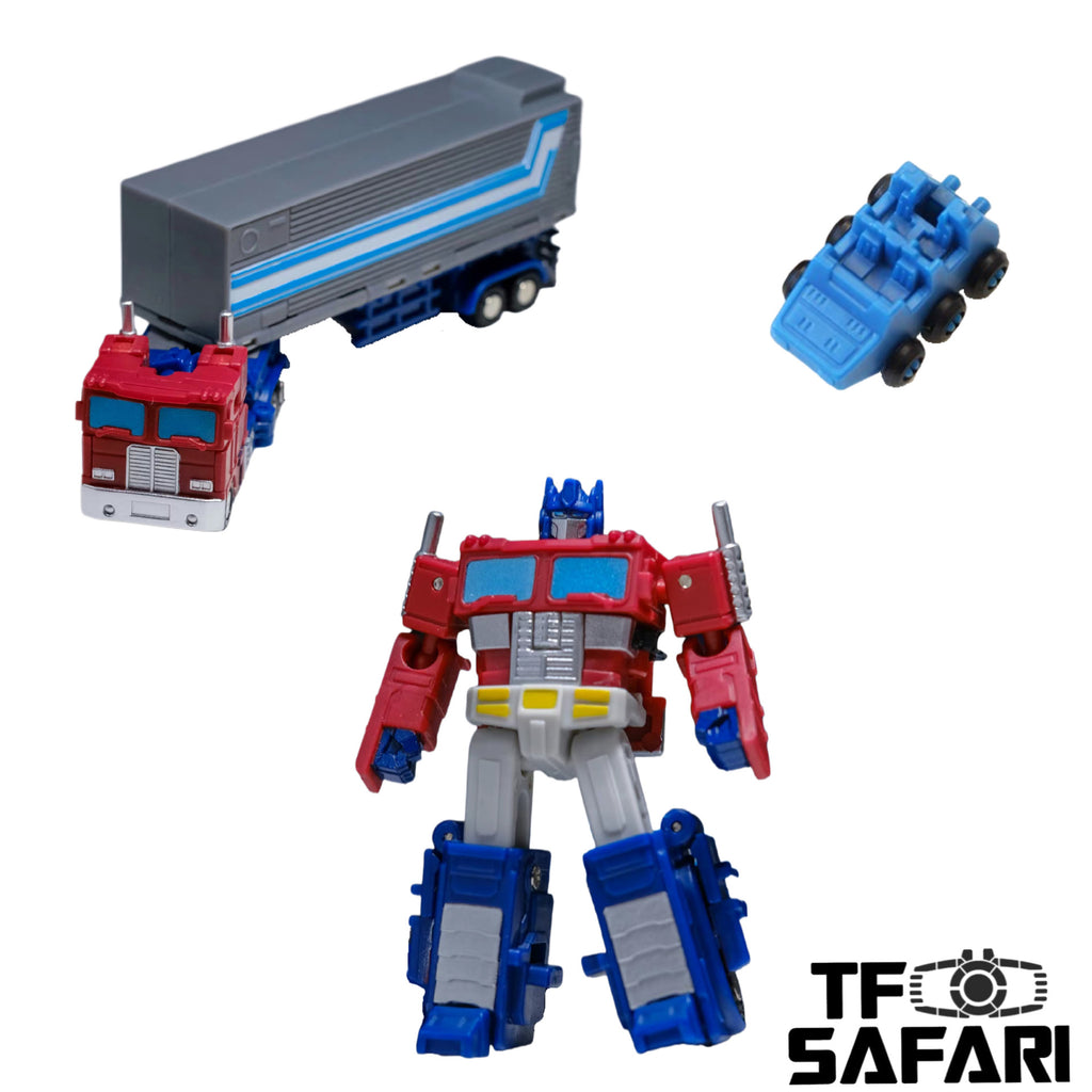 Dr.Wu & Mechanic Studio Extreme Warfare DW-E04 DWE04 Prime Commander (Optimus Prime) w/ convoy Legends Class (Toy Color Version) 6cm / 4.6"