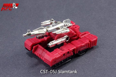 Keith's Fantasy Club KFC Toys CST-05/CST-06 Slam Tank & Jet Dancer ( Grand Slam / Raindance, G1 Original Color) Cassettes