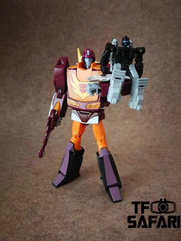 4th Party Takara Tomy MP40 MP-40 Target Master Hot Rodimus 19cm / 7.5"