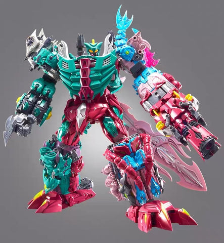 TFC Toys P01-P06 Poseidon Combiner（Piranacon） Full set of 6 set Reissue 35cm / 14"