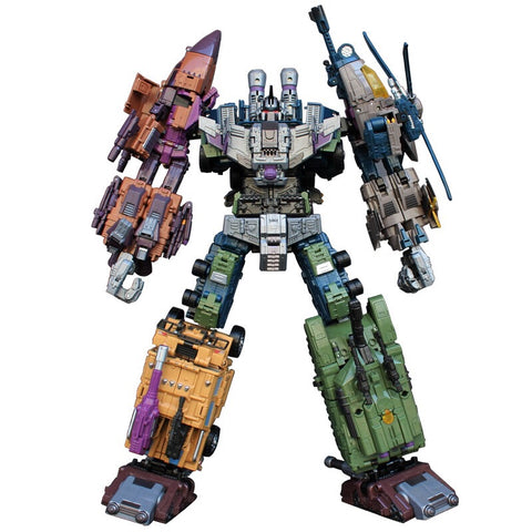 【loose pack】JB Jinbao Bruticus (Oversized Warbotron Combiner) 5 in 1 No box 43cm