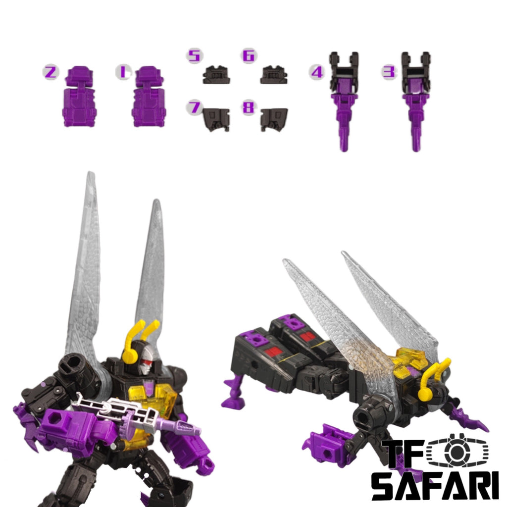 Go Better Studio GX39A GX-39A(GB1051 GB-1051) Gap Fillers & Replacement Arm Parts for Generations Legacy Insecticon Kickback Upgrade Kit