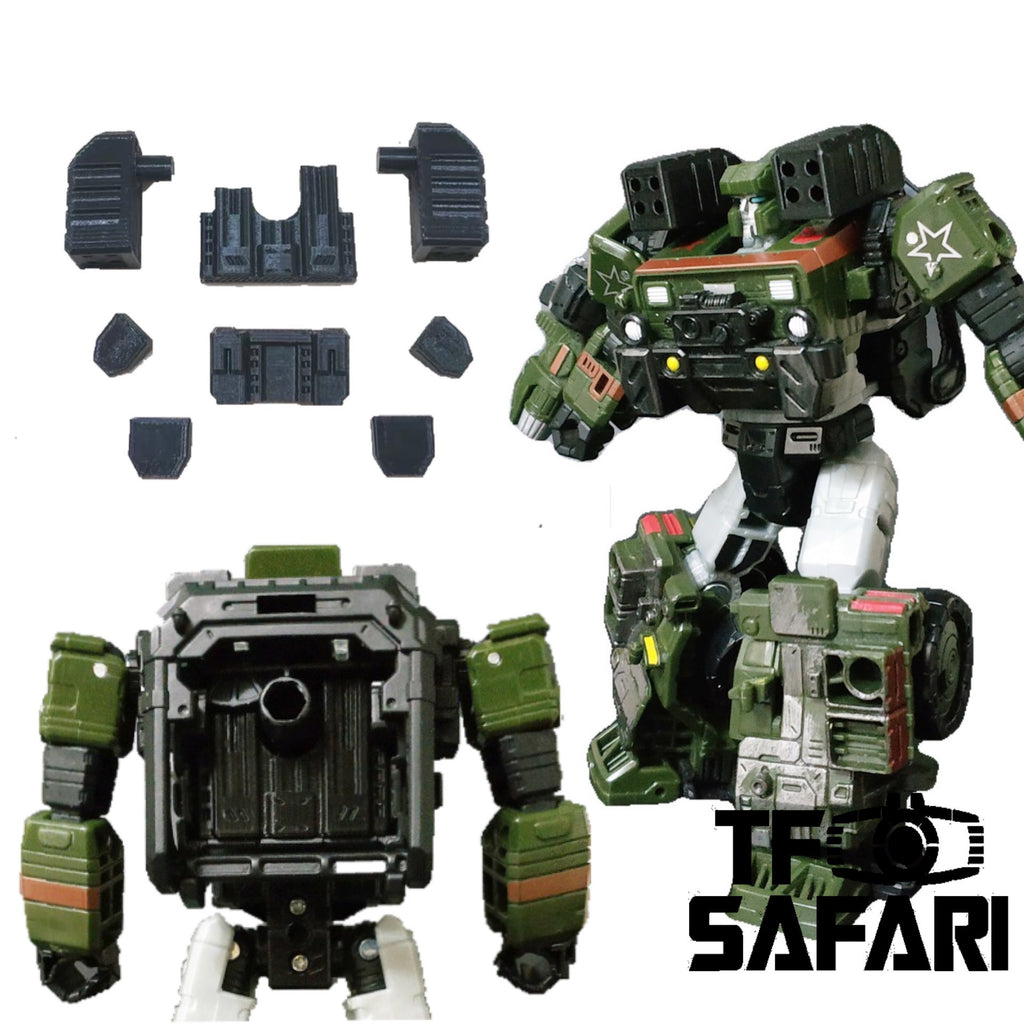 Ratchet Studio ROS-006 Gap Fillers & Shoulder Rocket Launcher for WFC Siege Hound ( Hot Shot ) Upgrade Kit