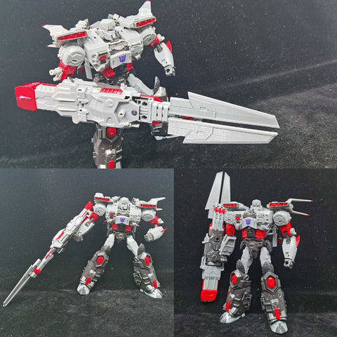 Ratchet Studio ROS-018 ROS018 Gap Filler (Leg Extensions, weapons) for Generation Selects Super Megatron Upgrade Kit