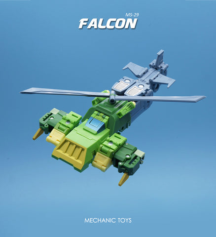 MFT MechFansToys Mechanic Toys Mech Soul MS-29 MS29 Falcon (Springer) Mech Fans Toys 10cm / 4"