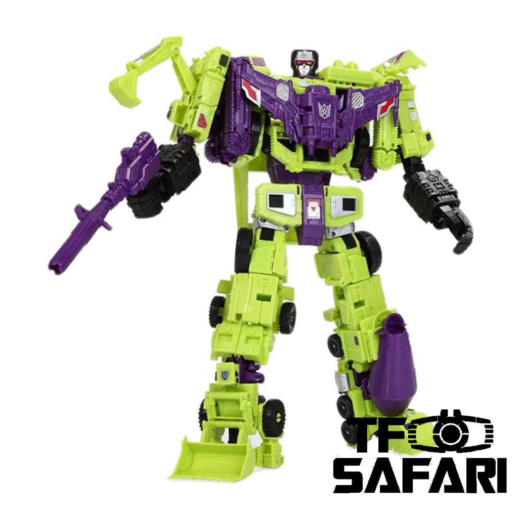 NB No-Brand IDW Combiner Wars CW Devastator 6 in 1 Set (Minified Non-Official Version, No Box) 32cm / 12.5"