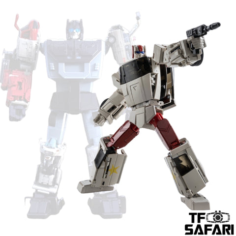 XTransbots MX-30 MX30 Fuzz (Streetwise, Defensor Combiner)  X-transbots 17cm / 6.7"