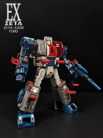 Zeta Toys ZT EX-09 EX09 Ford ( Fortress Maximus ) 23cm / 9"