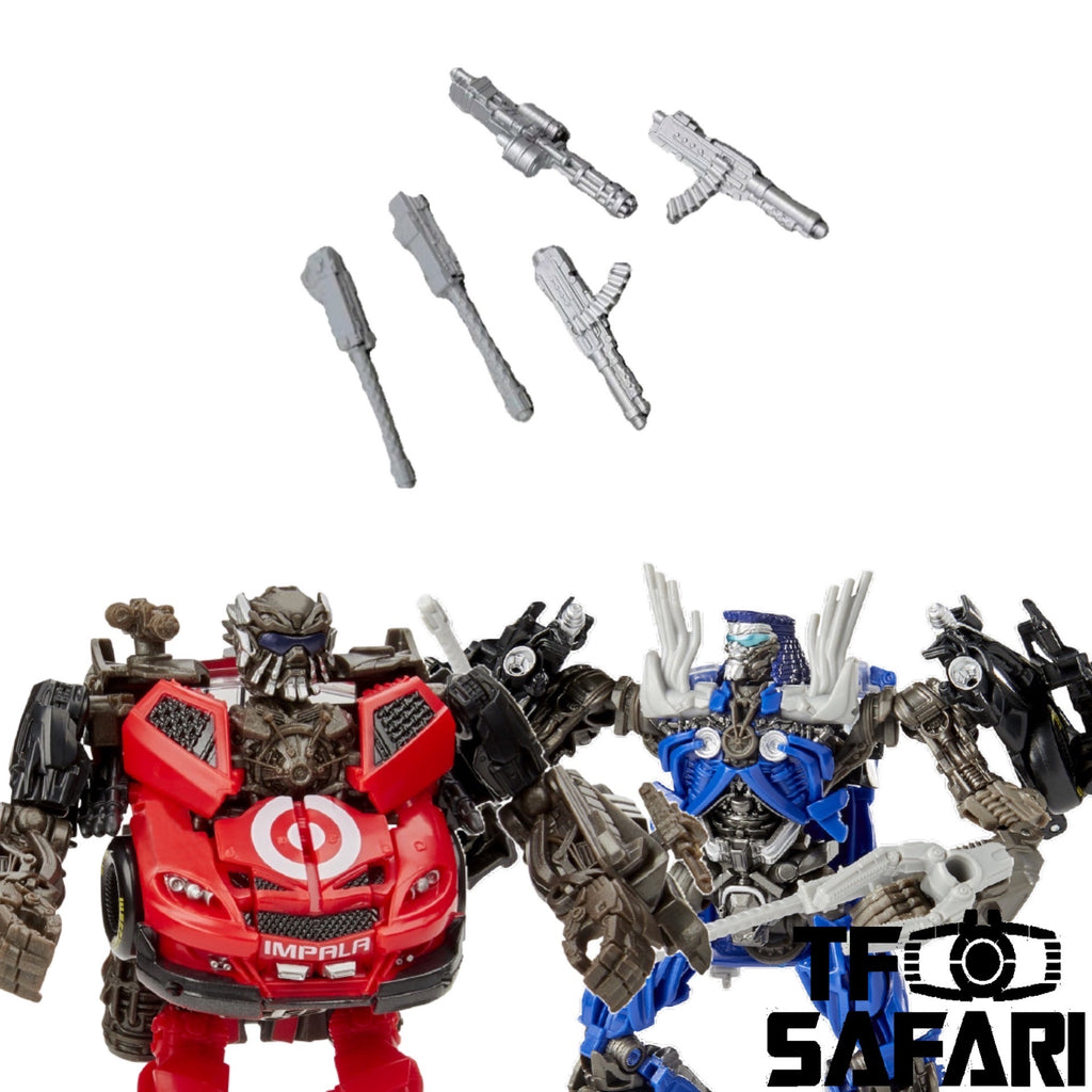 Tim Heada TH021 Guns for Studio Series SS68 Leadfoot SS63 Topspin Upgrade Kit