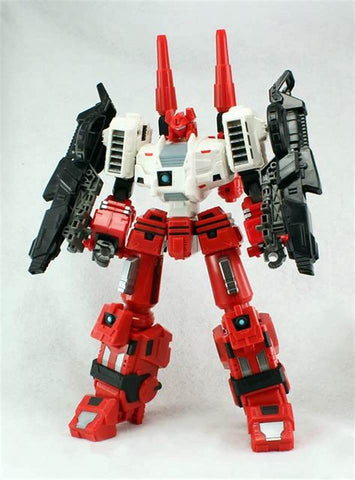 Before And After BA02 BA-02  Six Sigma ( Six-Gun ) w/ Slammer US Black Arm Version for LG / SDCC / IDW / MT Maketoys Metroplex 30cm