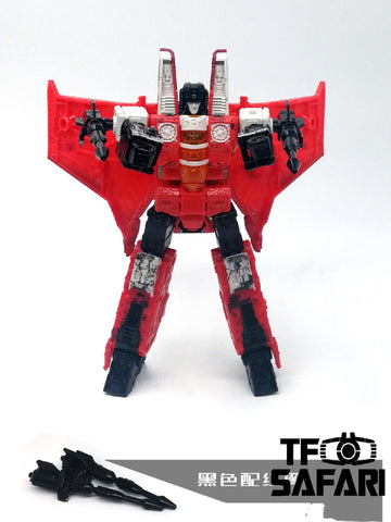 【Make-to-order】Go Better Studio GX-03 Null Rays for WFC Siege Decepticon Seekers (Starscream / Skywarp / Thunder Cracker / Red wing)  Weapon Set