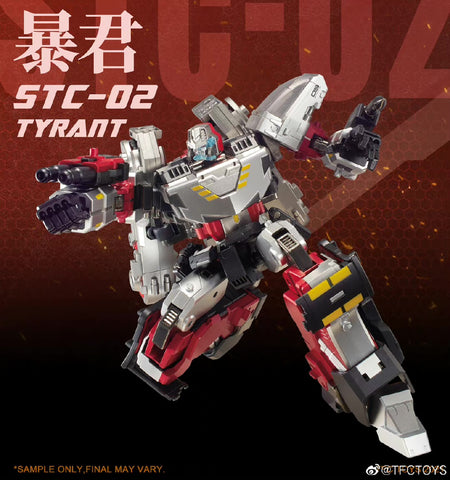 TFC Toys STC-02 STC02 Tyrant (Dominant Megatron) 24cm / 9.5"