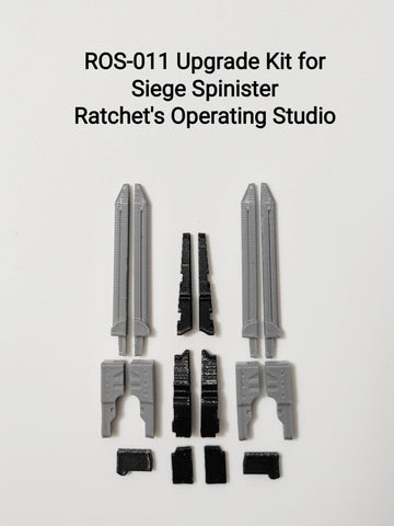 Ratchet Studio ROS-011 Gap Fillers & Hand Blades for Siege Spinister Upgrade Kit