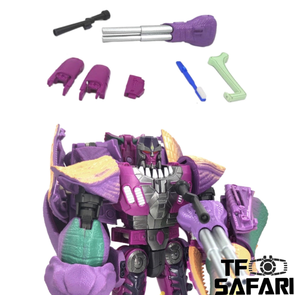 Go Better Studio GX-21 GX21 Weapons and Upgrade Kits for WFC Kingdom Megatron (Beast) Upgrade Kit
