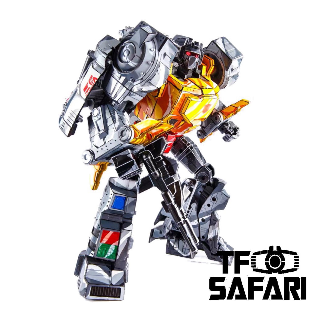 NB No-Brand MP-08CS MP08CS King Grimlock Rexius Prime (Oversized MP-08 Cell shaded, Non-Official Version)