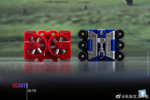 Dr.Wu DW-P50 Scout (2 in 1 Mini-Cassette Warriors) for WFC Siege Soundwave Dr Wu Upgrade Kit