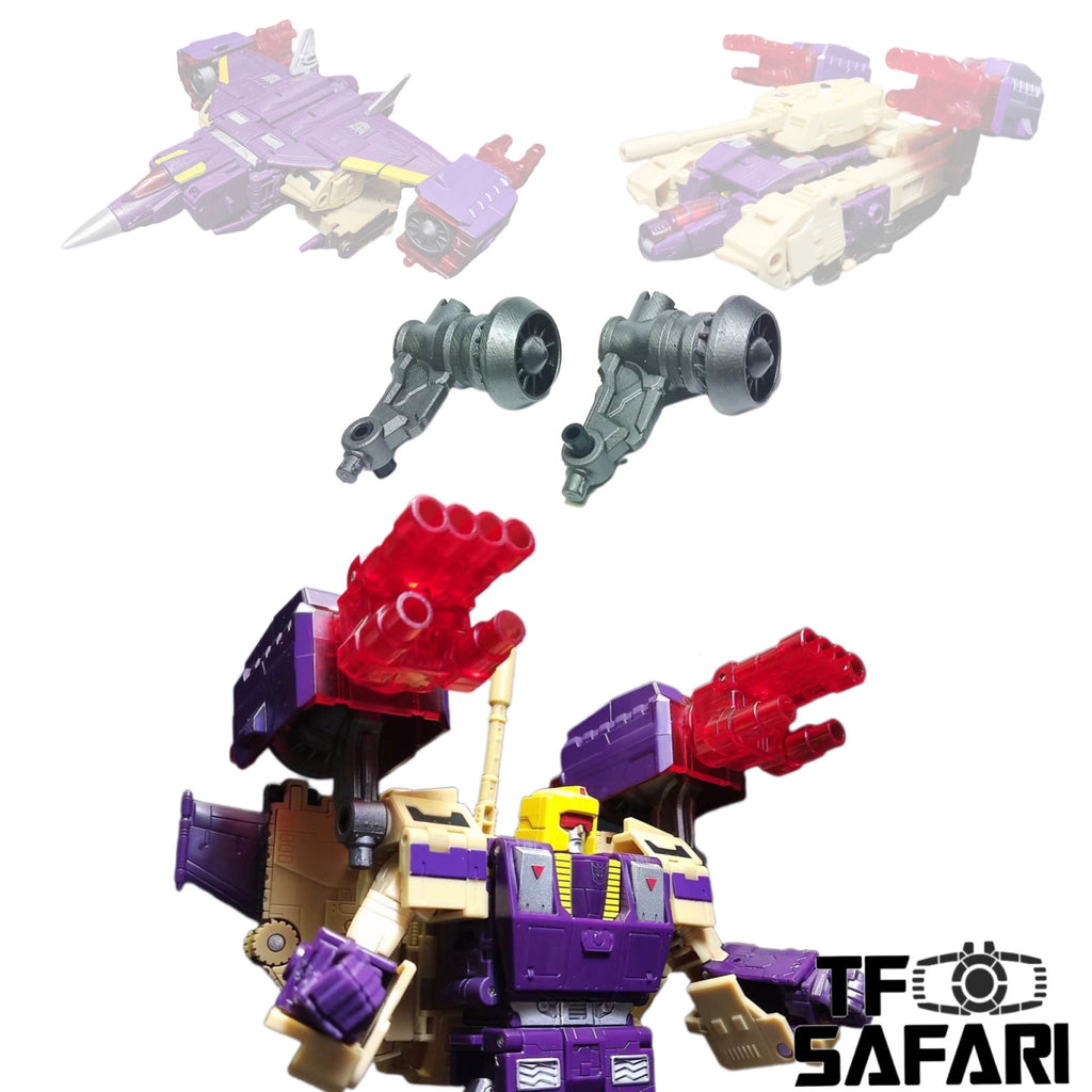 BDT Studio BDT-37 BDT37 Upgrade Kit(Boosters)for Generations Legacy Series Leader Blitzwing Upgrade Kit