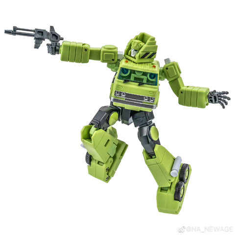 NA NewAge H-47G H47G Daedalus (Grapple, Road Hauler) Green Version New Age 9.8 cm / 3.85“