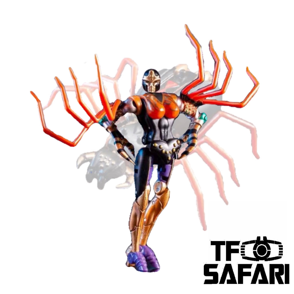 Transform Element TE MM001 TE-MM001 Blackarachnia (Legend Class) 8cm / 3.5"