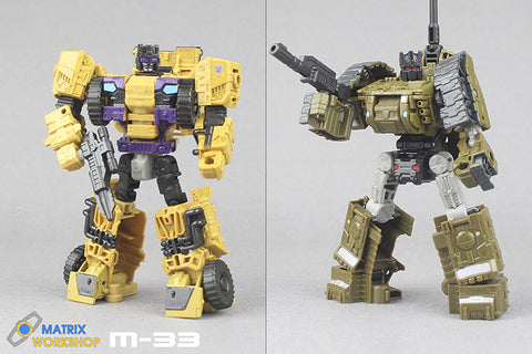 Matrix Workshop M-33 M33 Weapon Set for Combiner Wars Bruticus Upgrade Kit