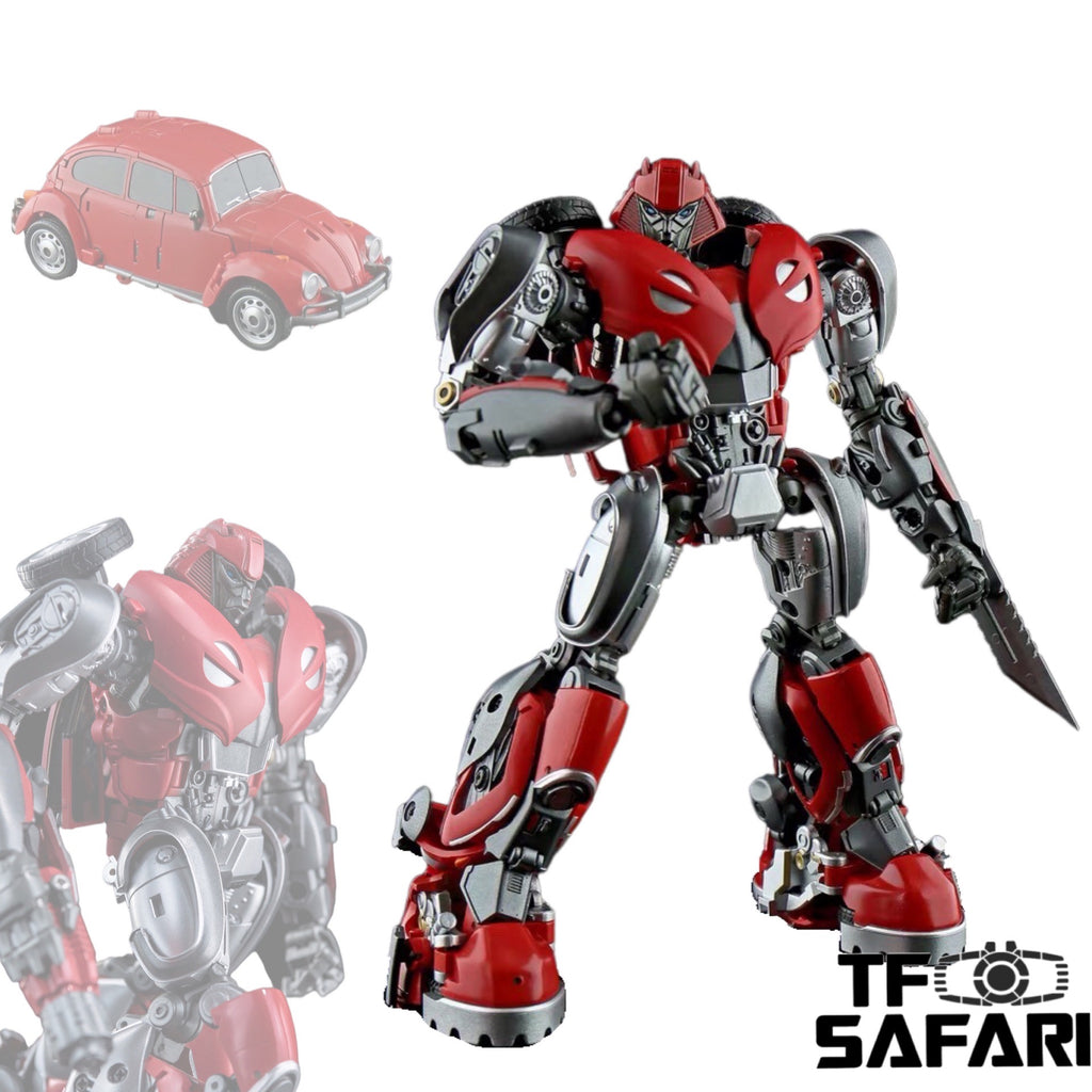 Transcraft TC TC-02R T02R Red Jump (Bumblebee Movie Cliffjumper) 17cm / 6.7"