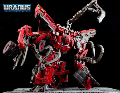 Devil Saviour (BombusBee) DS-03 Compresor (Overload of ROTF Devastator Constructicons) 18cm / 7"