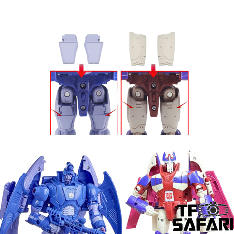 Go Better Studio GX-49A/B GX49A/B Gap fillers for Generations Legacy Alpha Trion / Studio Series 86 SS86 Scourge ( Upgrade Kit+ Gap Fillers)