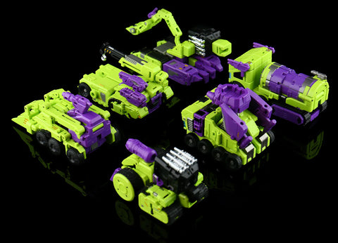 Lucky Cat Microcosmos MC-02 MC02 Riki-Oh (Devastator) Micro Cosmos Set B