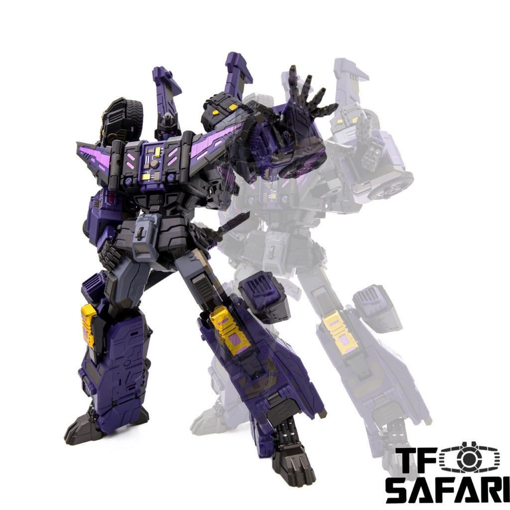 GC G-Creation GCreation GDW-03B Darkblade (Sixshot, Fumma Black Version) IDW Limited Version 30mm / 11.5“