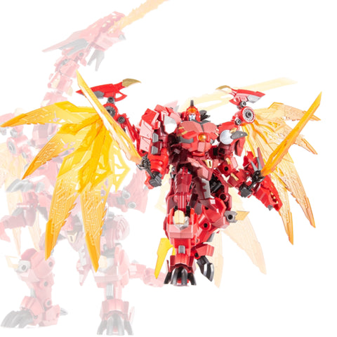 JB Jinbao Pocket Size DF07 DF-07 8871 Flame Devil (Transmetal Megatron ) 15cm / 6"