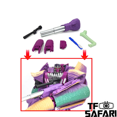 Go Better Studio GX-21 GX21 Weapons and Upgrade Kits for WFC Kingdom Megatron (Beast) Upgrade Kit