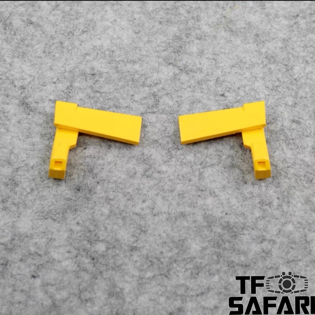Go Better Studio GX-07Y / GX-07B GX07Y / GX07B Yellow / Blue Spoliers Tail Wing for WFC Siege Tigertrack / Deep Cover Upgrade Kit