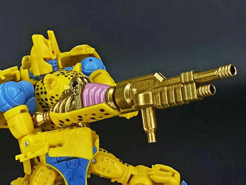BDT Studio  BDT-09 Gut Gun & Tail Gun for WFC Kingdom Cheetor Upgrade Kit