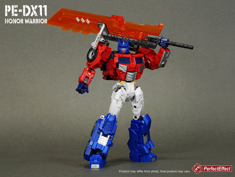 Perfect Effect DX11 DX11B DX-11 DX-11B Honor Warrior / Dark Warrior (Optimus Prime / Nemisis Prime) 24cm / 9.5cm