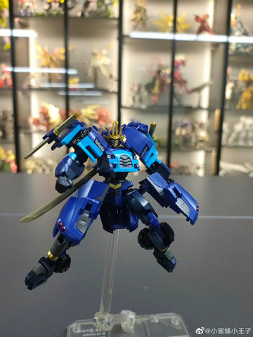 Iron Factory IF EX-52T EX52T Iron Samurai Twin-edged Blade Kochuu-Norimune Tsuki(Drift)9cm