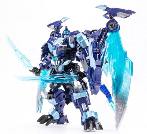 JB Jinbao Pocket Size DF08 DF-08 8871B Freeze Devil (Transmetal Megatron Blue Version ) 15cm / 6"