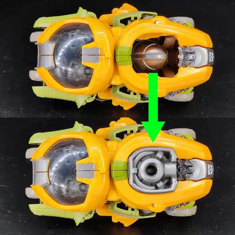 BDT Studio BDT-28A BDT28A Connector / Gap filler for Studio Series 80 SS80 Bumblebee Movie Brawn Upgrade Kit