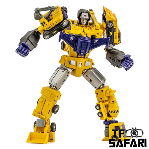 NA NewAge H34Y H-34Y Hephaestus (Devastator) Yellow Version G2 Version 7 in 1 set New Age