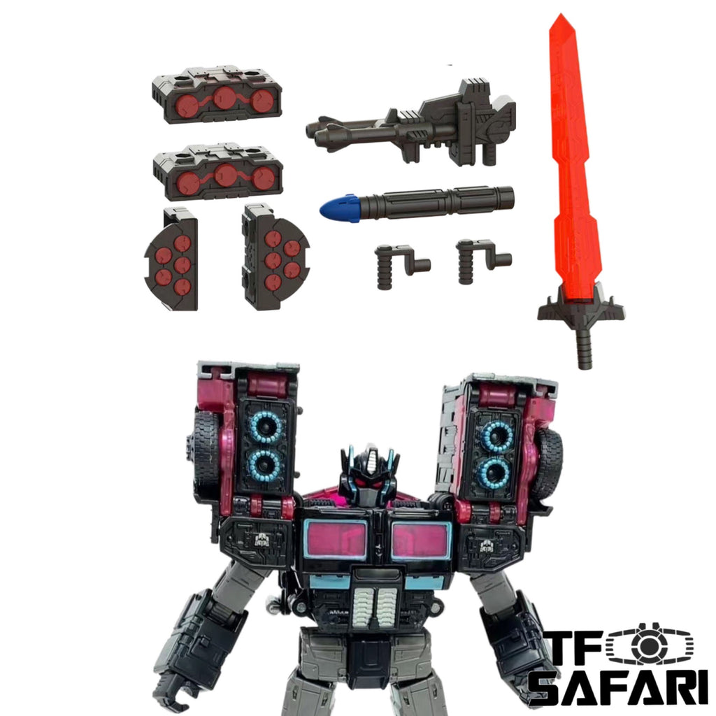 Matrix Workshop M77B M-77B Upgrade Kit for Generations Legacy Velocitron G2 Universe Scourge (Laser Nemesis Prime) Upgrade Kit