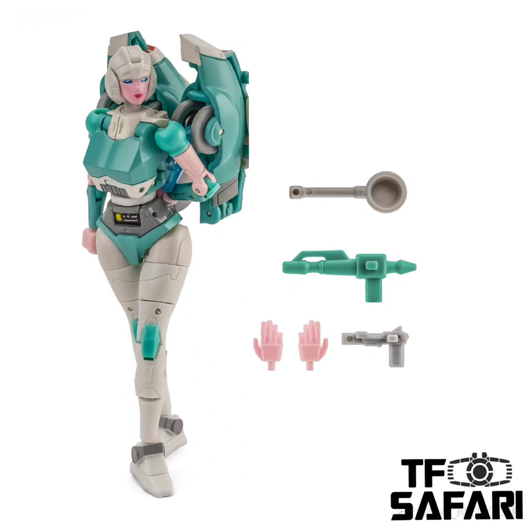 NA NewAge H-48G H48G Pocahontas (Lifeline) Arcee Repaint New Age