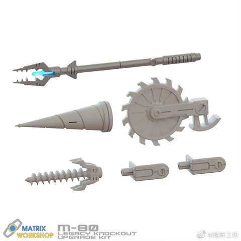 Matrix Workshop M80 M-80 Weapon set  for Generations Legacy Deluxe Knockout Upgrade Kit