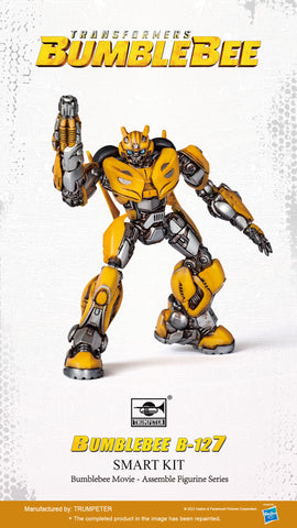 Trumpeter SK06 SK-06 08117 Transformers Bumblebee B-127 B127 Smart Model Kit ( Bumblebee movie Assemble Figurine Series) 9.2cm / 3.6"