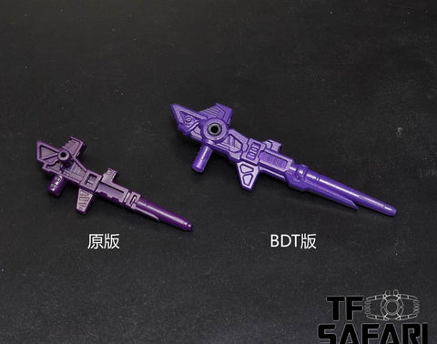 BDT Studio  BDT-38 BDT38 Weapon Set(Blade + Laser Gun)for Generations Legacy Series Leader Blitzwing Upgrade Kit