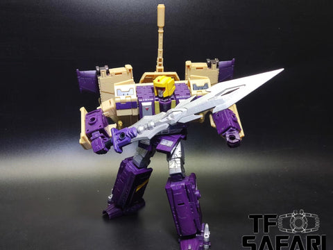BDT Studio  BDT-38 BDT38 Weapon Set(Blade + Laser Gun)for Generations Legacy Series Leader Blitzwing Upgrade Kit
