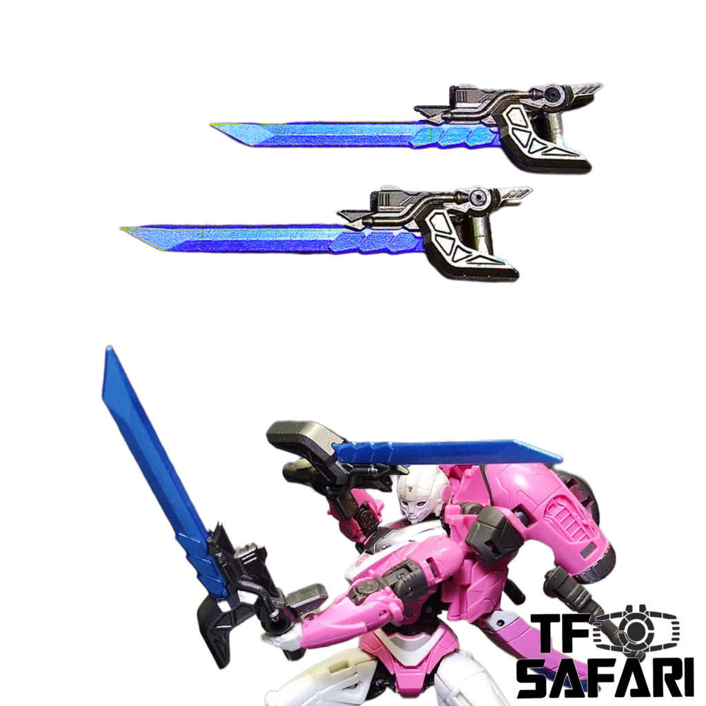 BDT Studio BDT-41 BDT41 Weapon Kit(Double Laser Blade)for Studio Series Bumblebee Moie Arcee Upgrade Kit