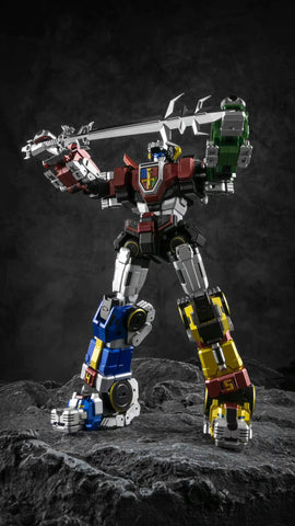 Metallic Version Lucky Cat Microcosmos MC-01S MC01S Elvis (Voltron Set 5 in 1 Set) Micro Cosmos 16cm / 6.3"